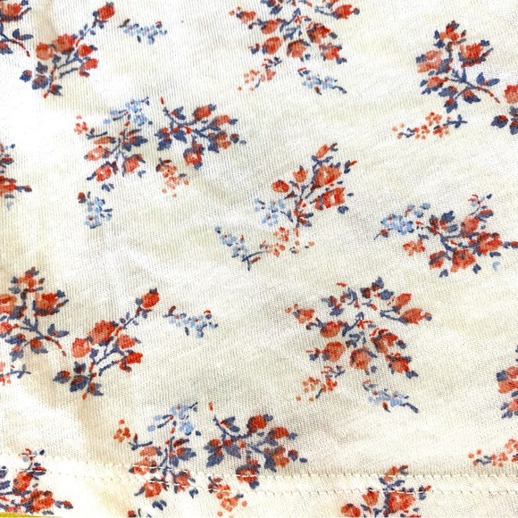 Adorable EUC American Eagle delicate floral print a-line tank top XS - Picture 5 of 7